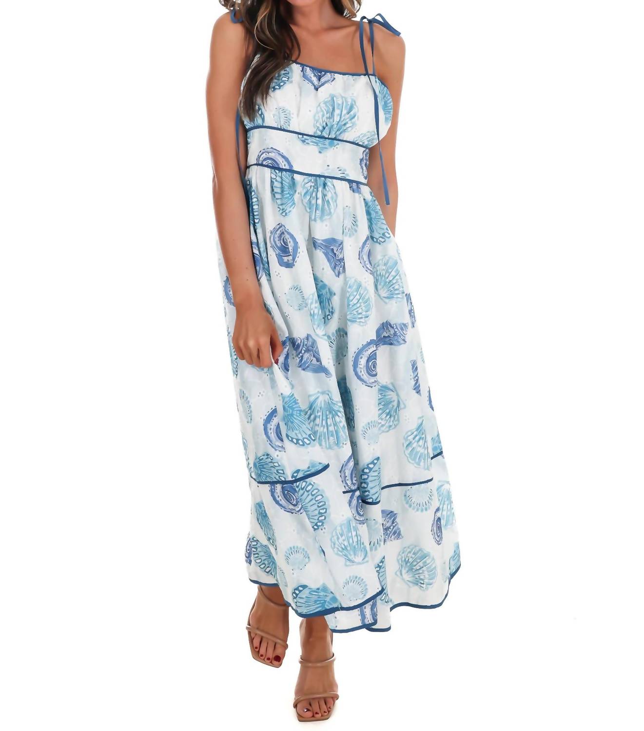 On the Seashore Midi Dress