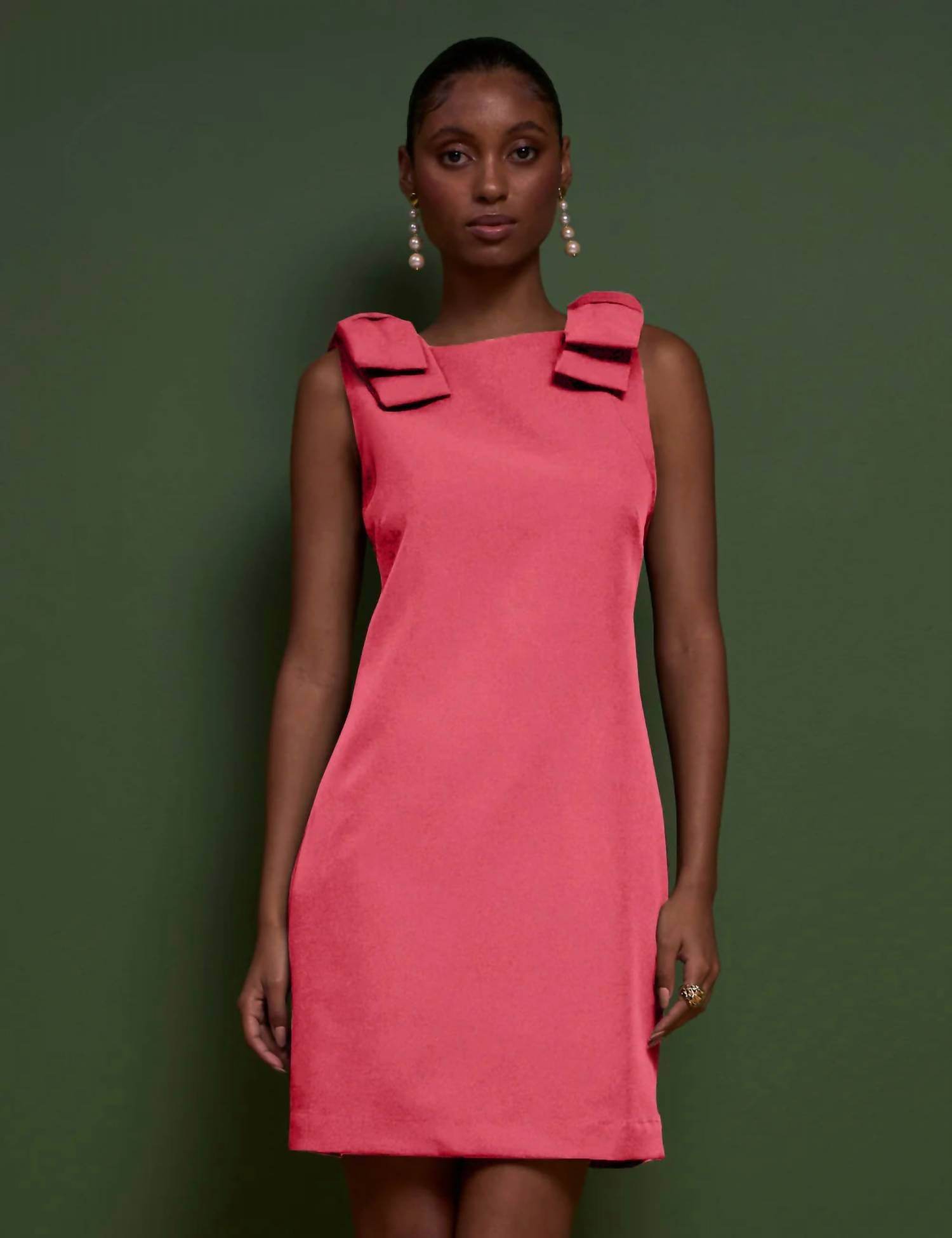 Strass - Bow Mini Dress - Rack Hunt -