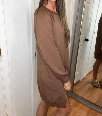 Cozy - Marlow Tunic Sweatshirt Dress - Rack Hunt