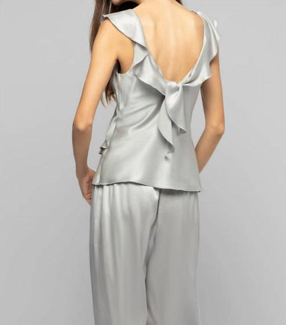Tantoinette Silk Top With Ruffles