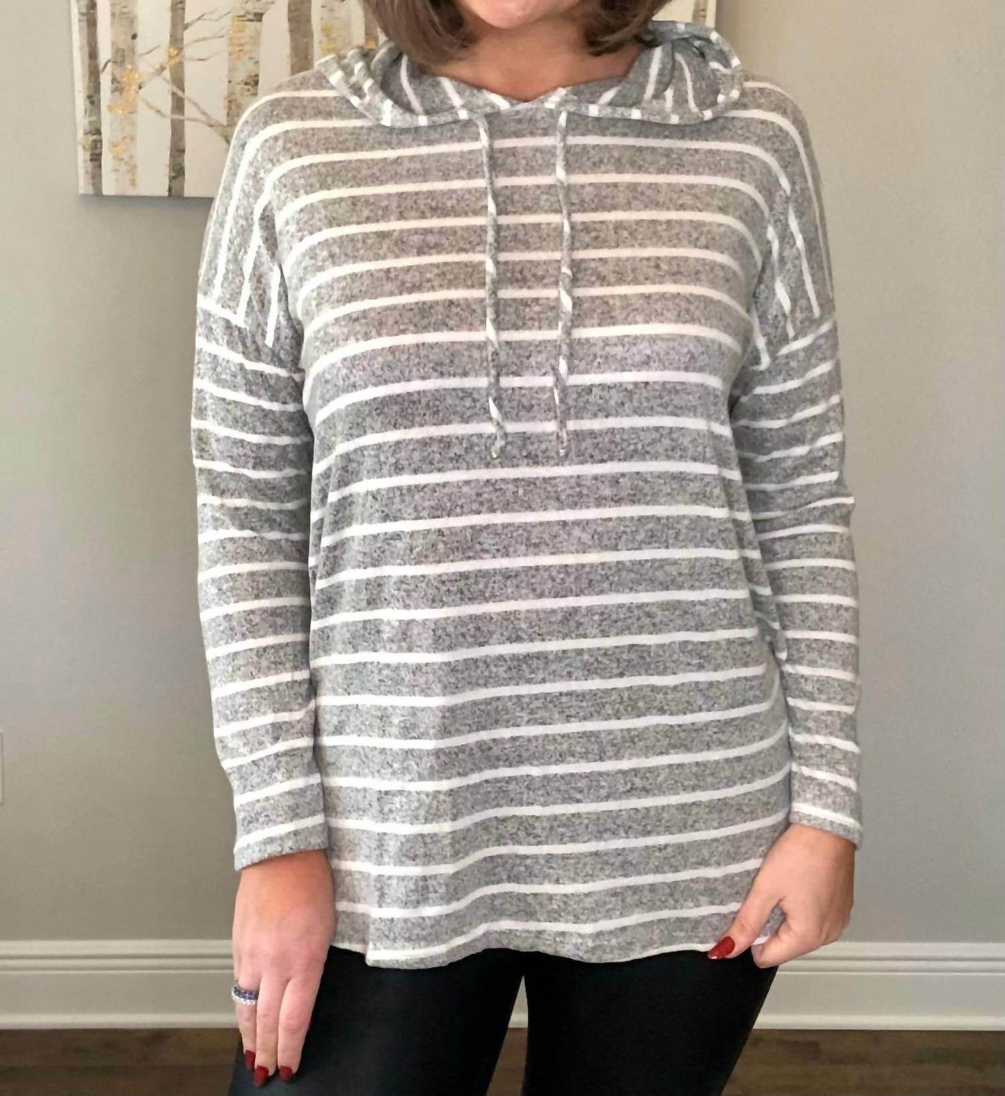 Pink Lily - Shea Striped Top - Rack Hunt -