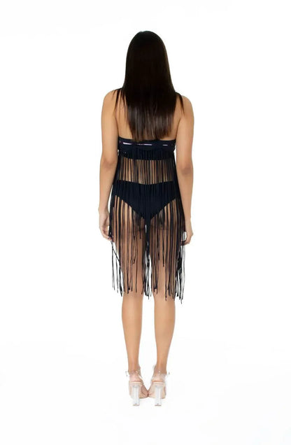 NHall Resortwear - Bella Macrame Cover Up - Rack Hunt