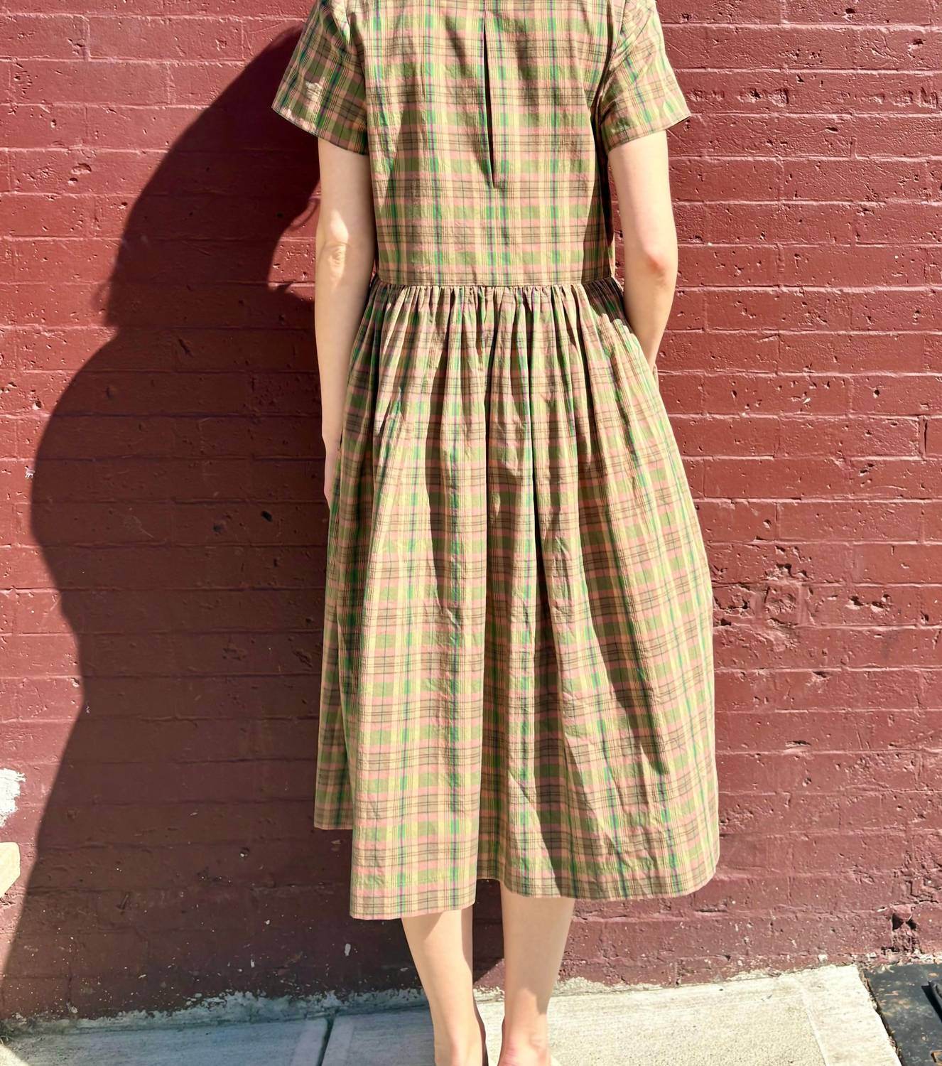 Rose Velvet - Hope Cotton Plaid Dress - Rack Hunt