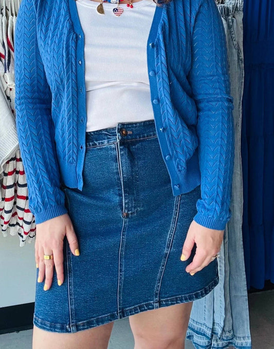Women's Pocket Front Skirt