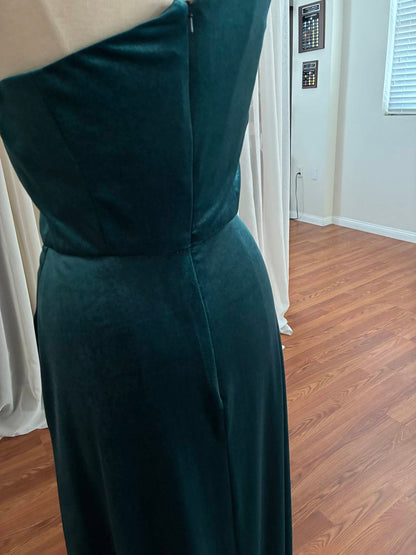 Women's Sleeveless Velvet Dress