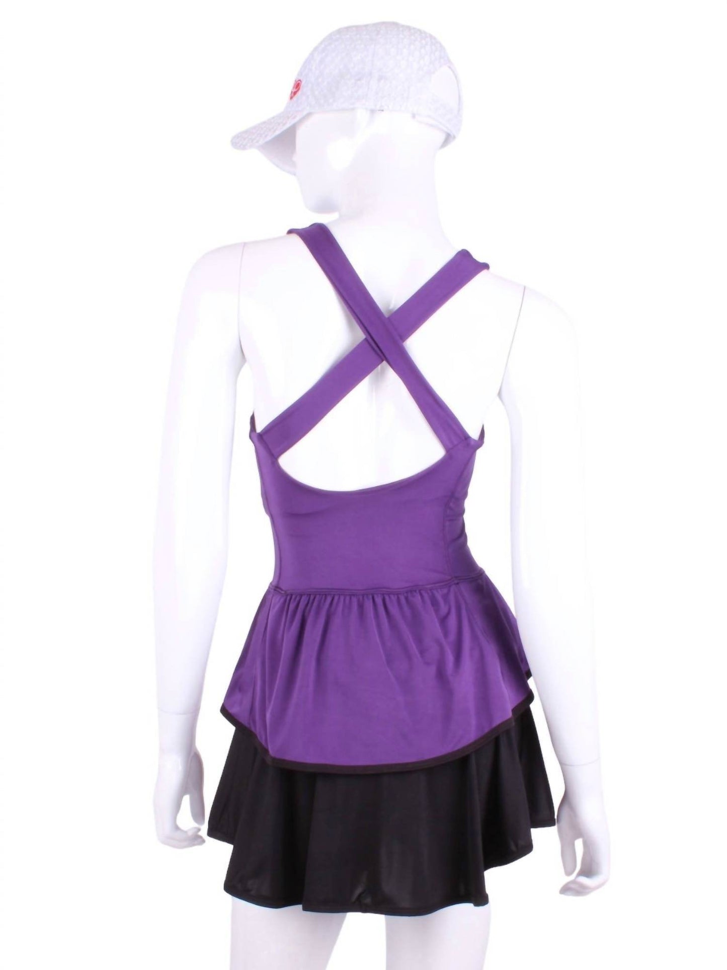 Love Love Tennis - Women's Ruffle Tennis Tank - Rack Hunt