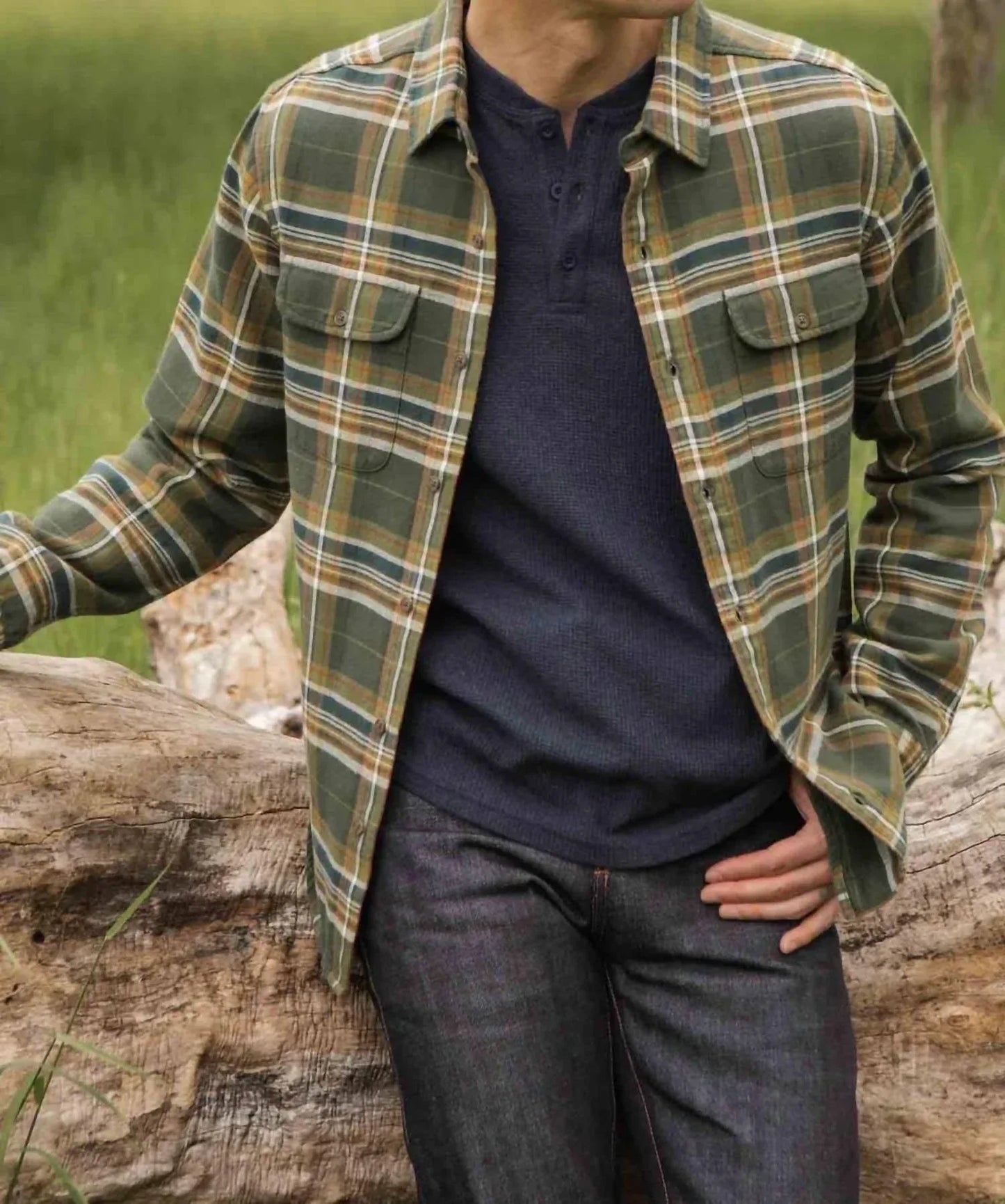 Bridge & Burn - Cole Slim Fit Brushed Cotton Shirt - Rack Hunt