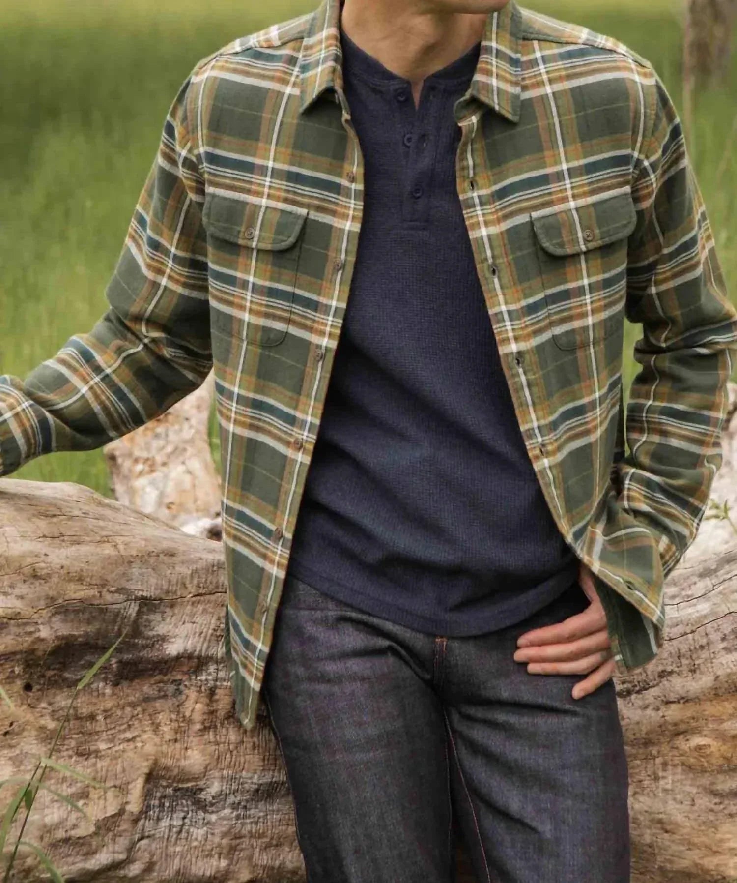 Bridge & Burn - Cole Slim Fit Brushed Cotton Shirt - Rack Hunt