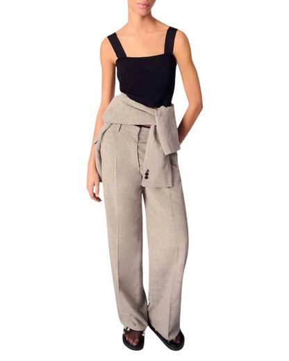Maje Pigrisa Wide-leg Trousers