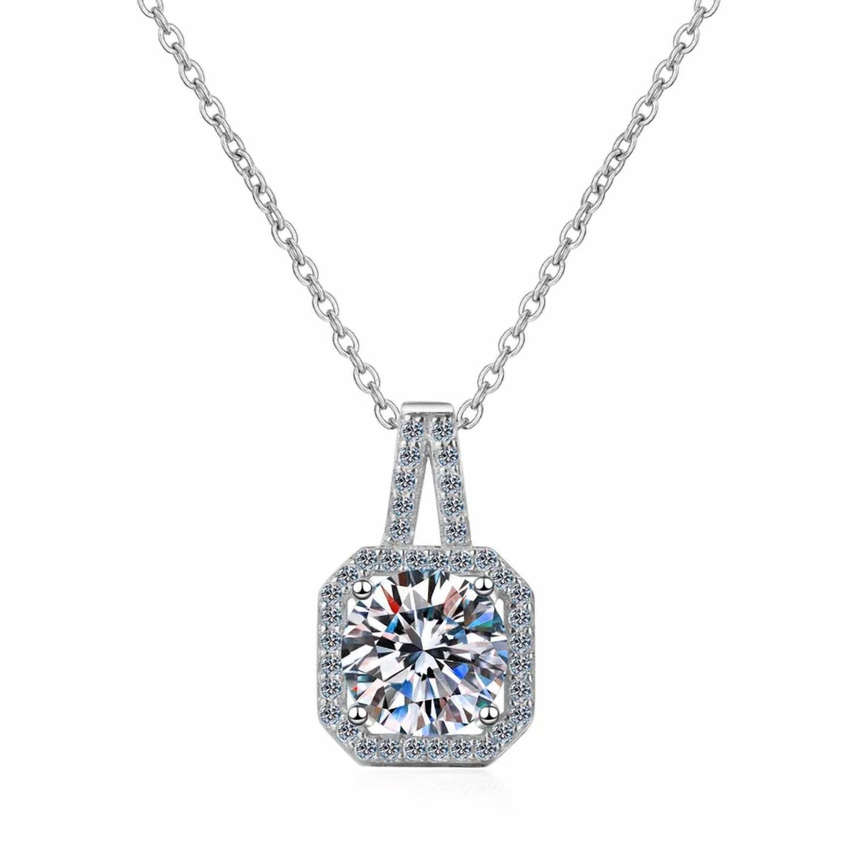 Women's Moissanite Necklace