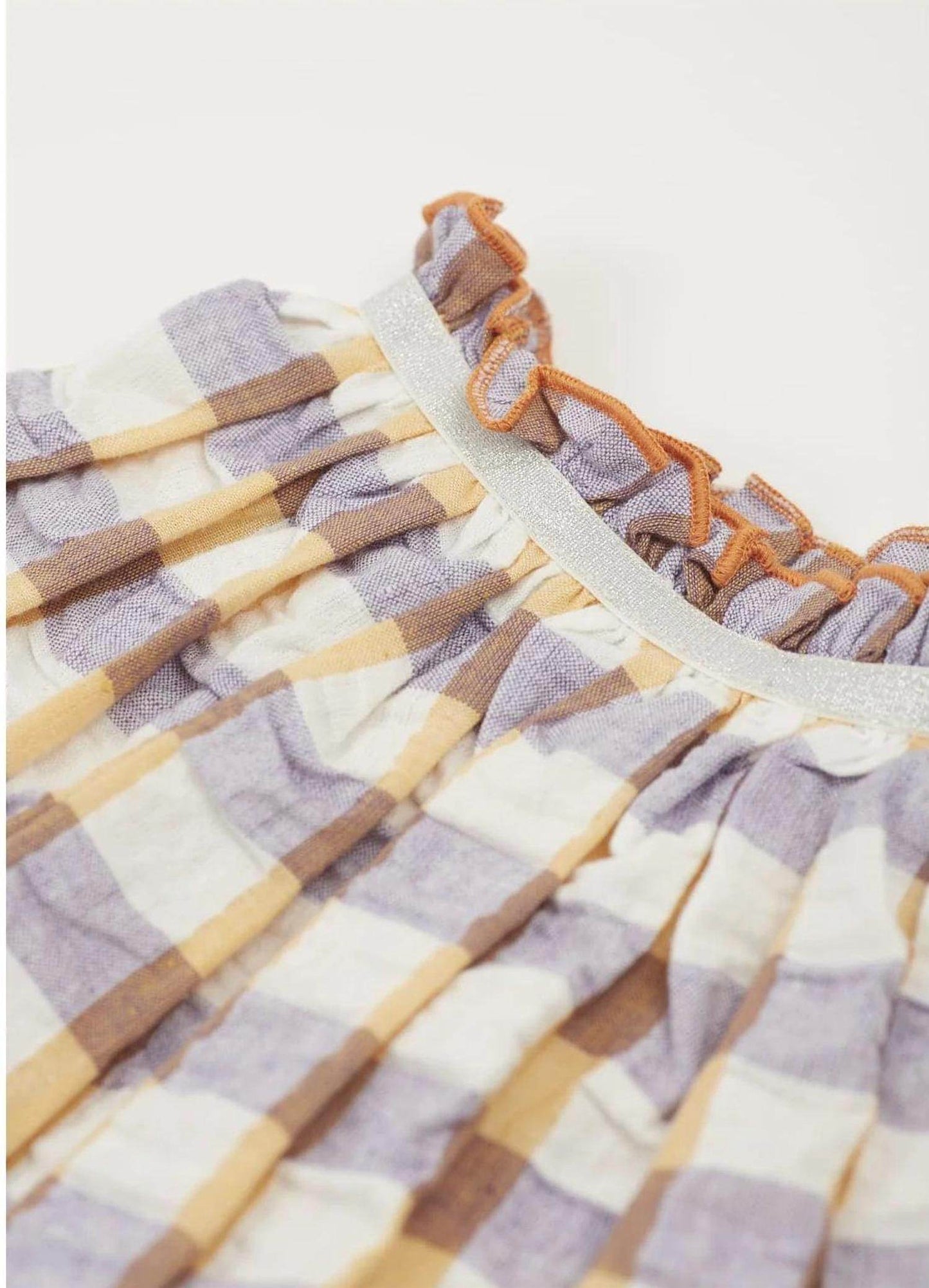 Arsène et les Pipelettes - Sherbert Check Skirt - Rack Hunt -