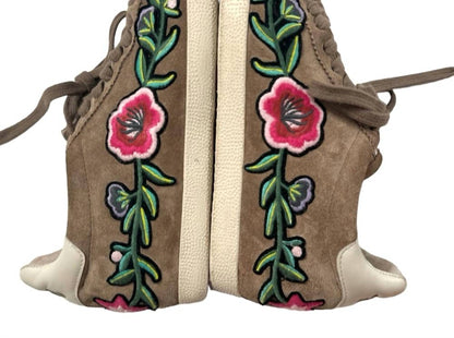 Women's Gull Floral Embroidered Sneakers