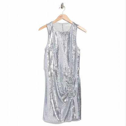 Rosette Sequin Dress