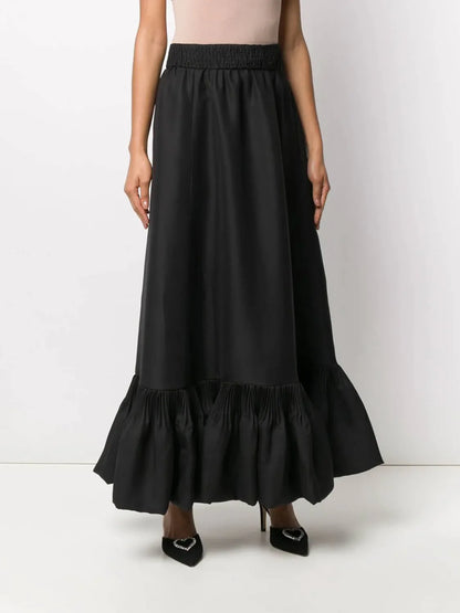 Valentino - Peplum Hem Skirt - close up - Rack Hunt