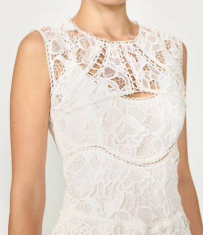 Janica Guipure Lace Gown
