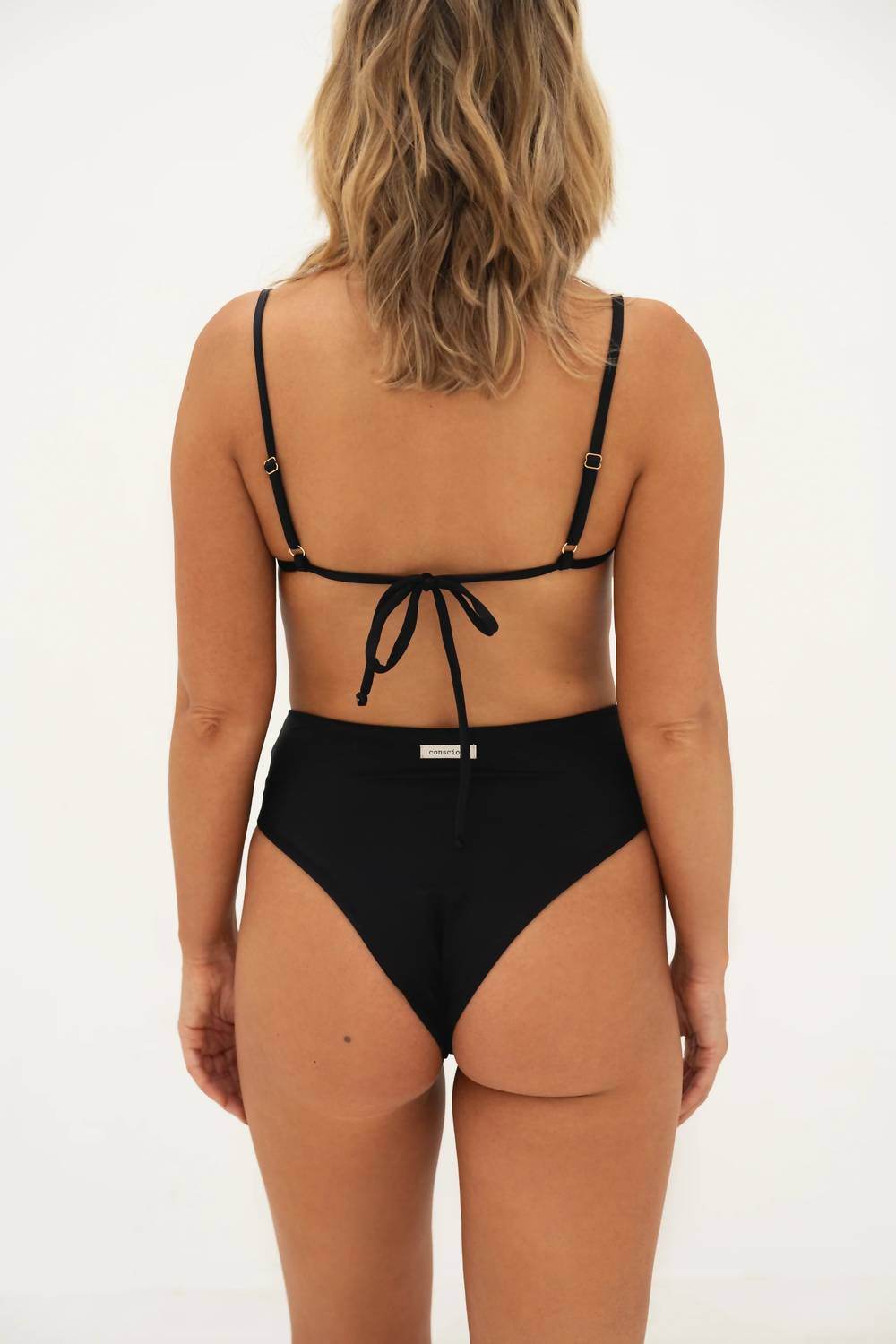 Conscious - Saint High Waisted Bikini Bottom - Rack Hunt -