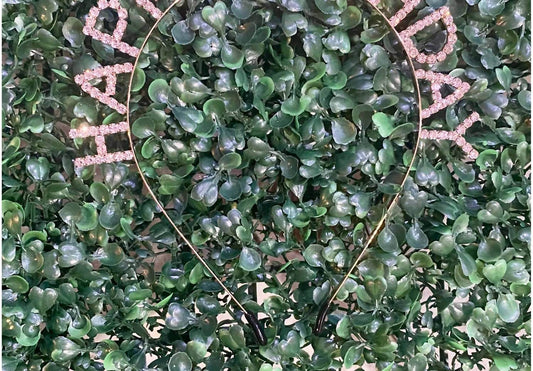 Pearl and Rox - Happy Birthday Crystal Rhinestone Headband - Rack Hunt -