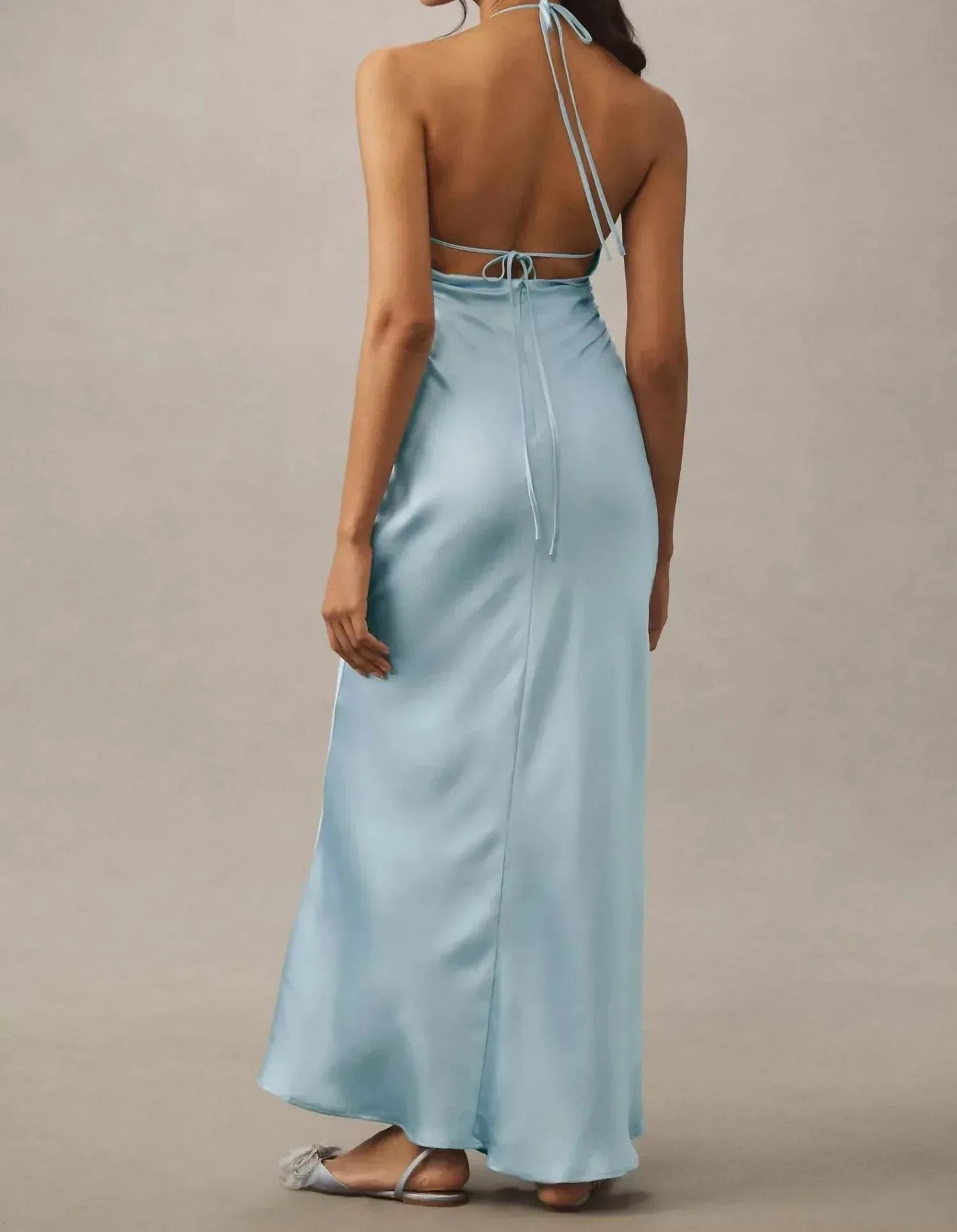 BHLDN - Saylor Satin Maxi Dress - Rack Hunt