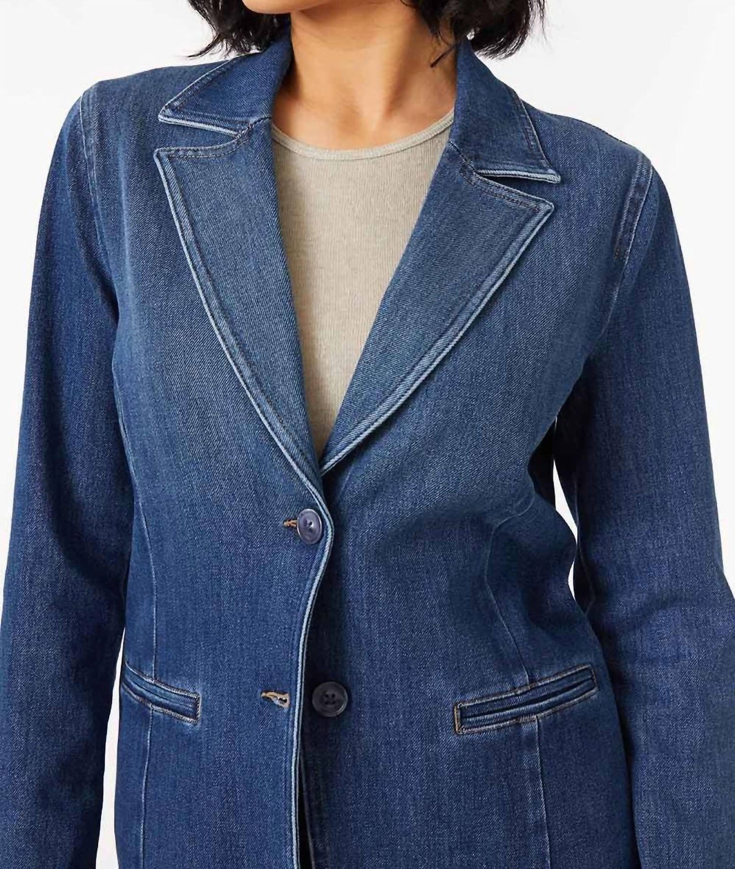 Coco Denim Blazer