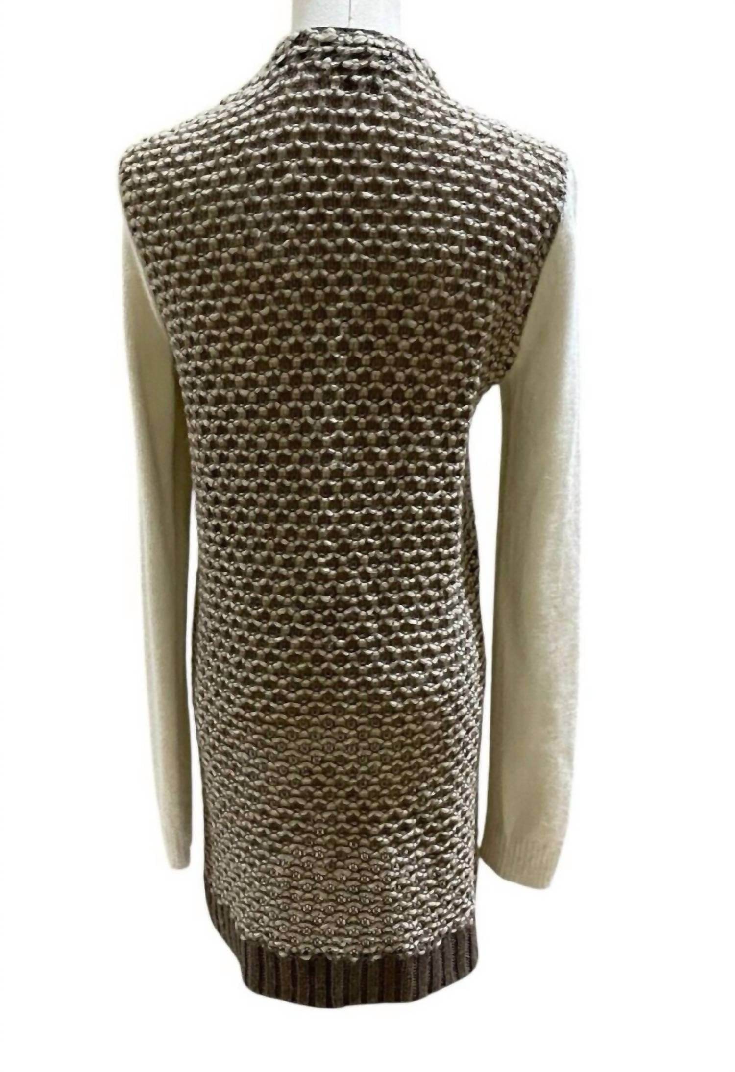 Hinge - Women's Wool Angora Open Front Cardigan - Rack Hunt -