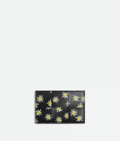 Women's Daisy Intrecciato Cardholder