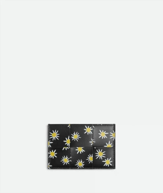 Women's Daisy Intrecciato Cardholder
