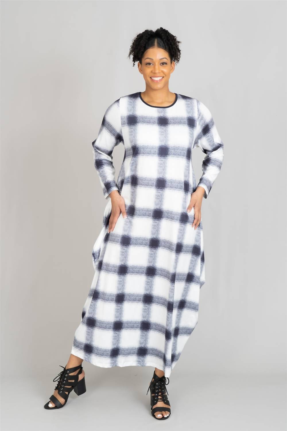 Tie Knit Maxi Dress