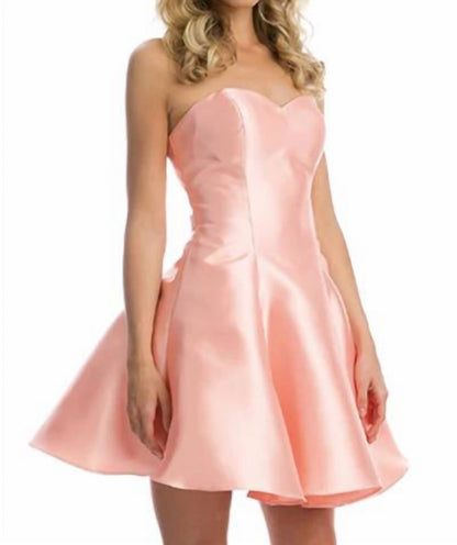 A Line Short Homecoming Cocktail Dress