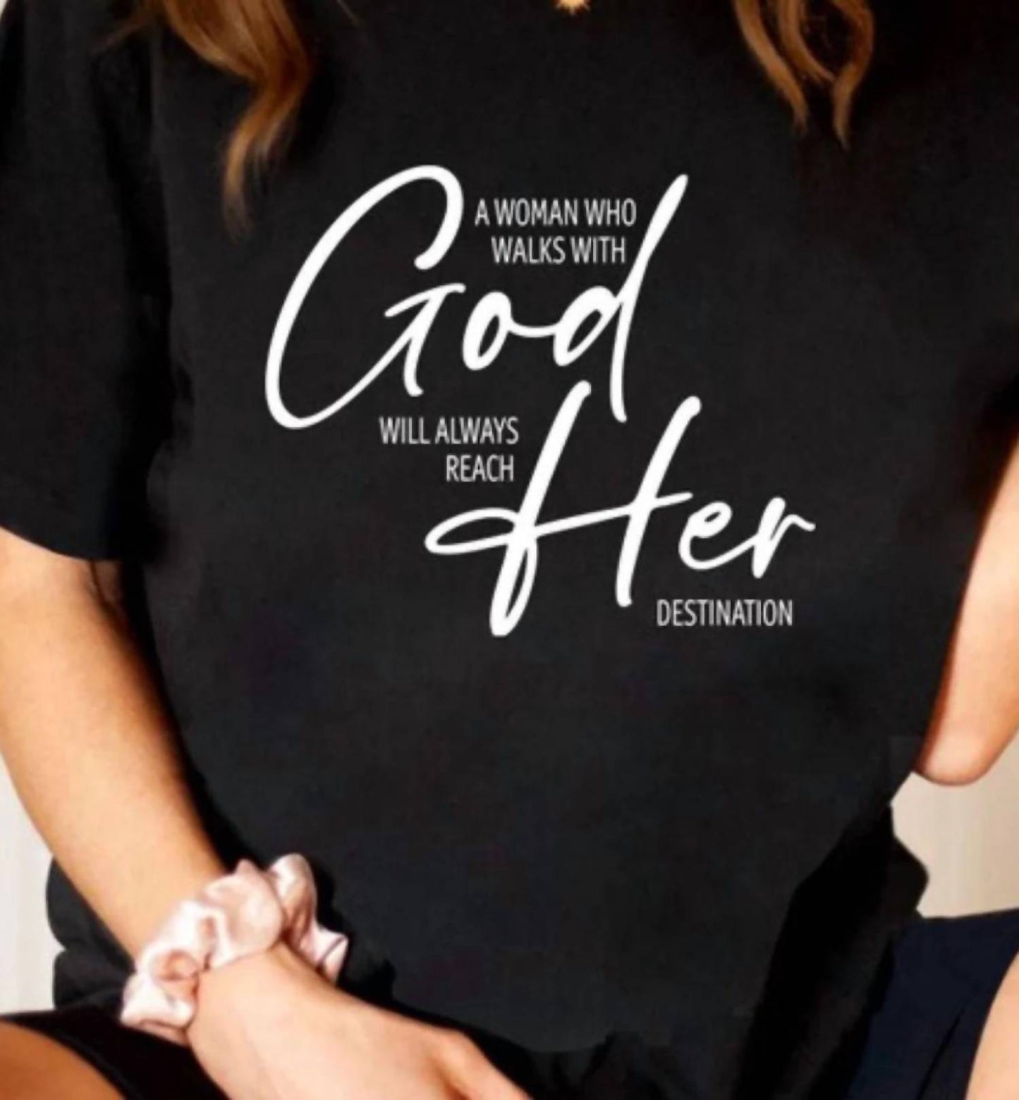 God Is With Her T-shirt