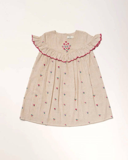 Girl's Faustine Floral Dress
