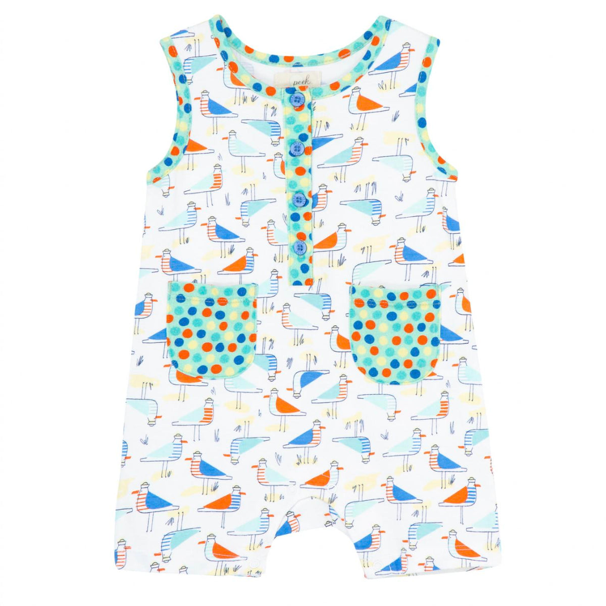 Kid's Seagull Romper