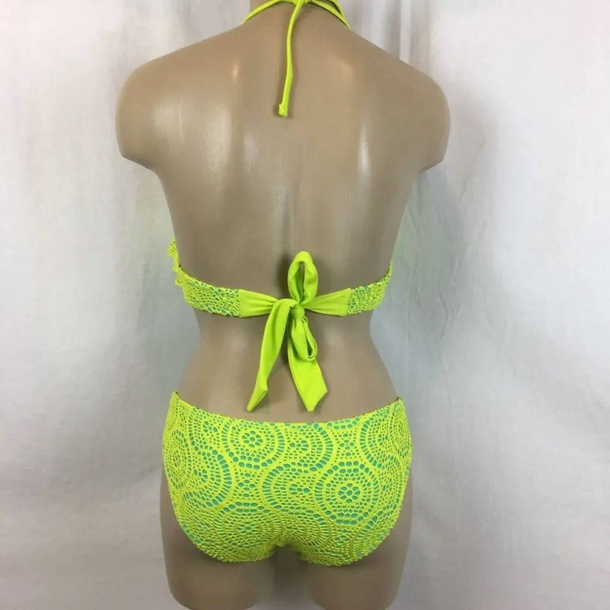 Women's Bright Ruffle Bikini Set