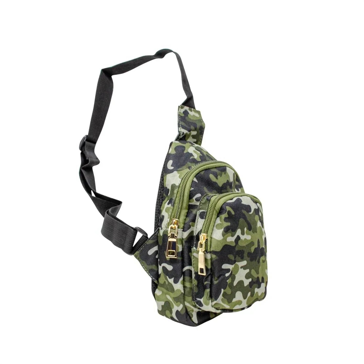 ZOMI GEMS + tiny treats - Boy's Camo Crossbody Sling Bag - Rack Hunt