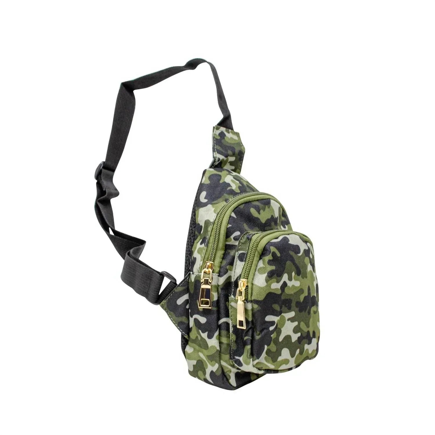 ZOMI GEMS + tiny treats - Boy's Camo Crossbody Sling Bag - Rack Hunt