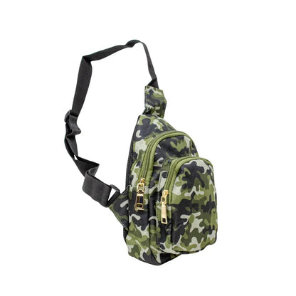 ZOMI GEMS + tiny treats - Boy's Camo Crossbody Sling Bag - Rack Hunt