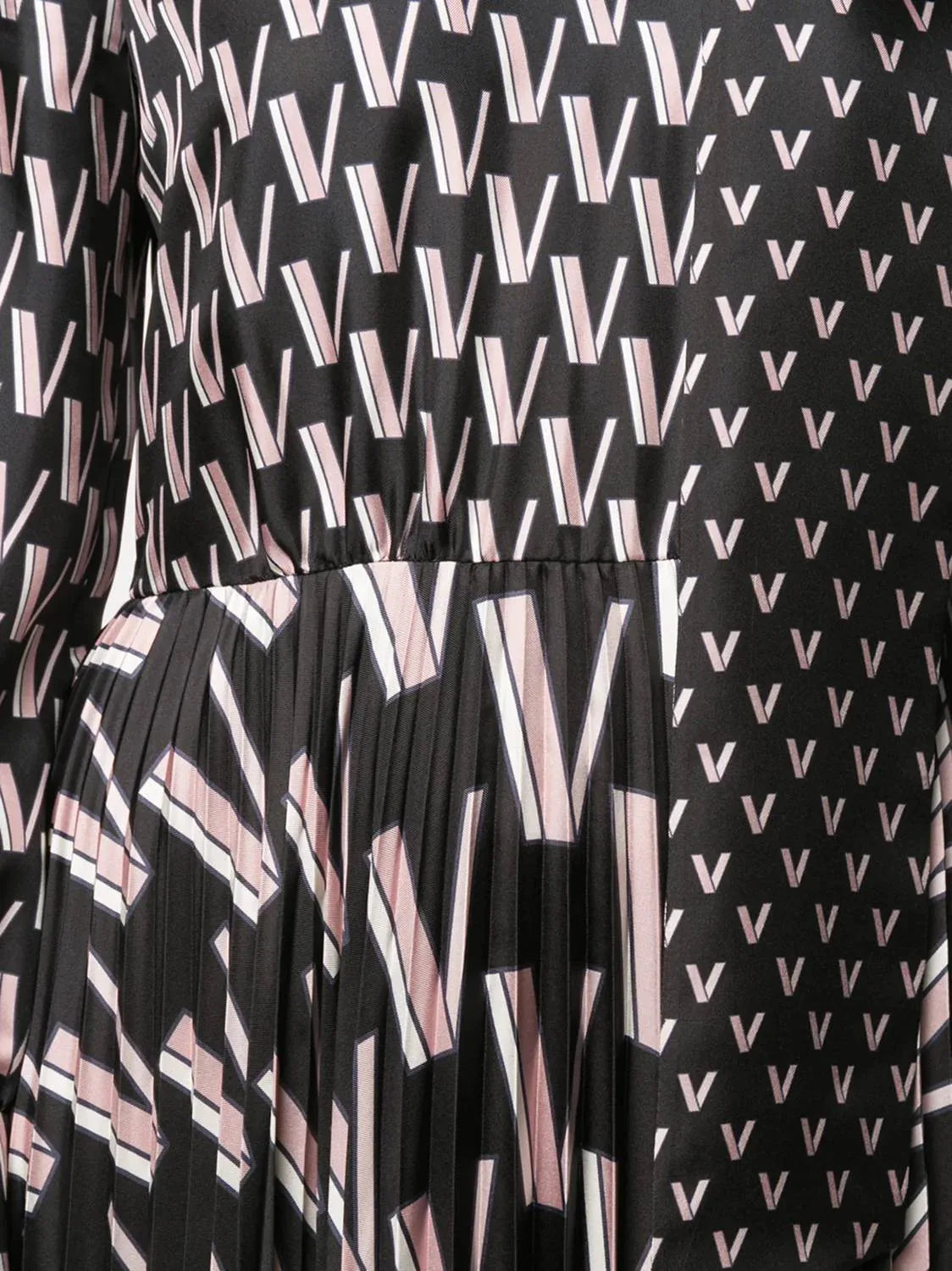 Valentino - Double Vlogo Bow Dress - side view - Rack Hunt