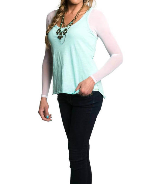 Sleevey Wonders - Long Sleeve Mesh Coverup - Rack Hunt -
