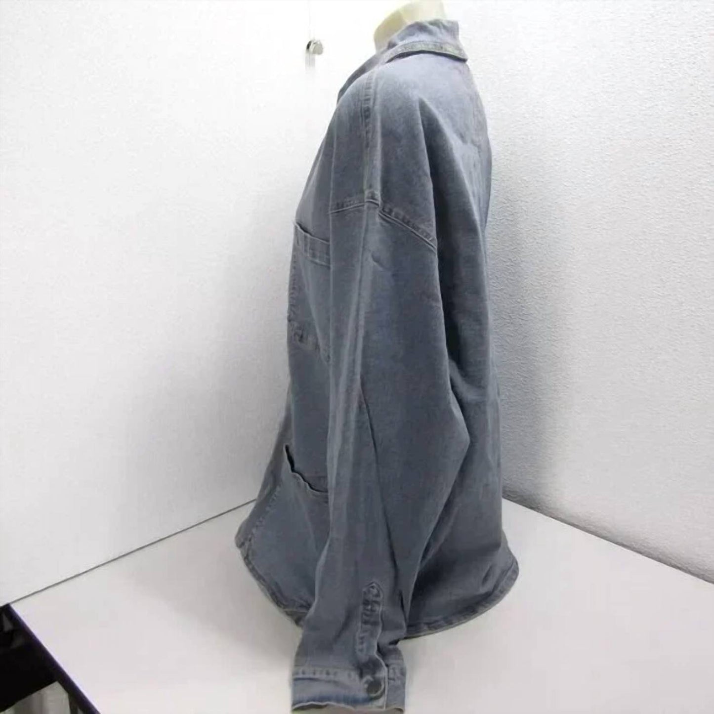 Women's Oversized Denim Shirt Jacket