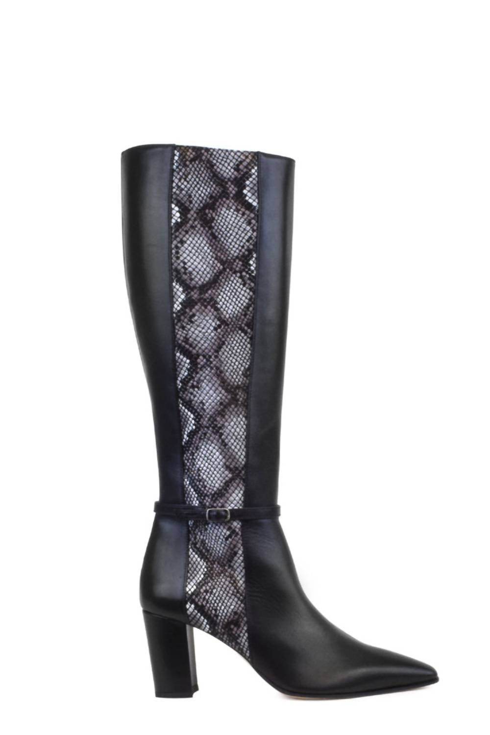 Amalfi by Rangoni - Istria Pointed Toe Knee High Boot- Medium Width - Rack Hunt