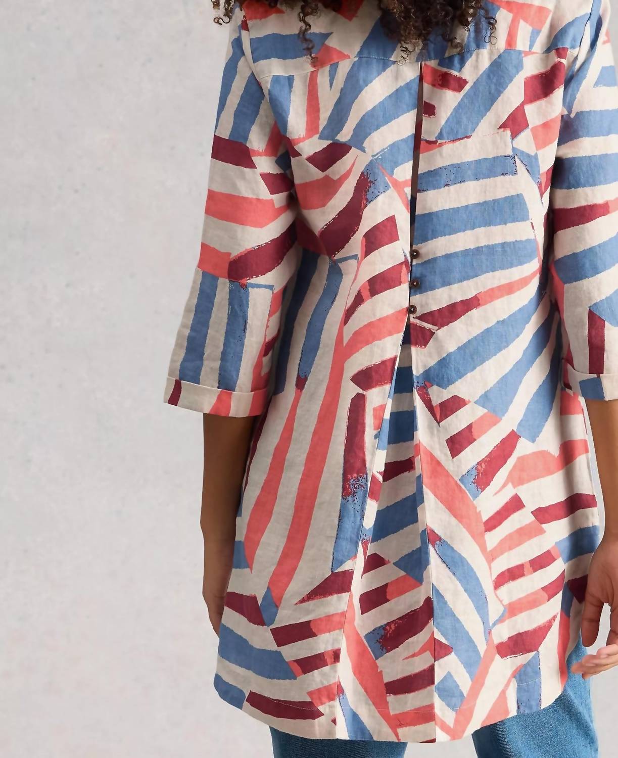 Bianca Linen Tunic