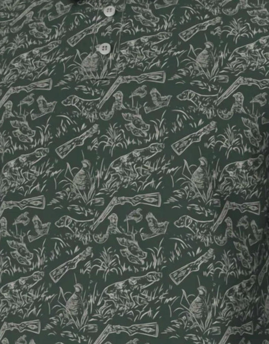Boy's Pointer Pattern Performance Polo