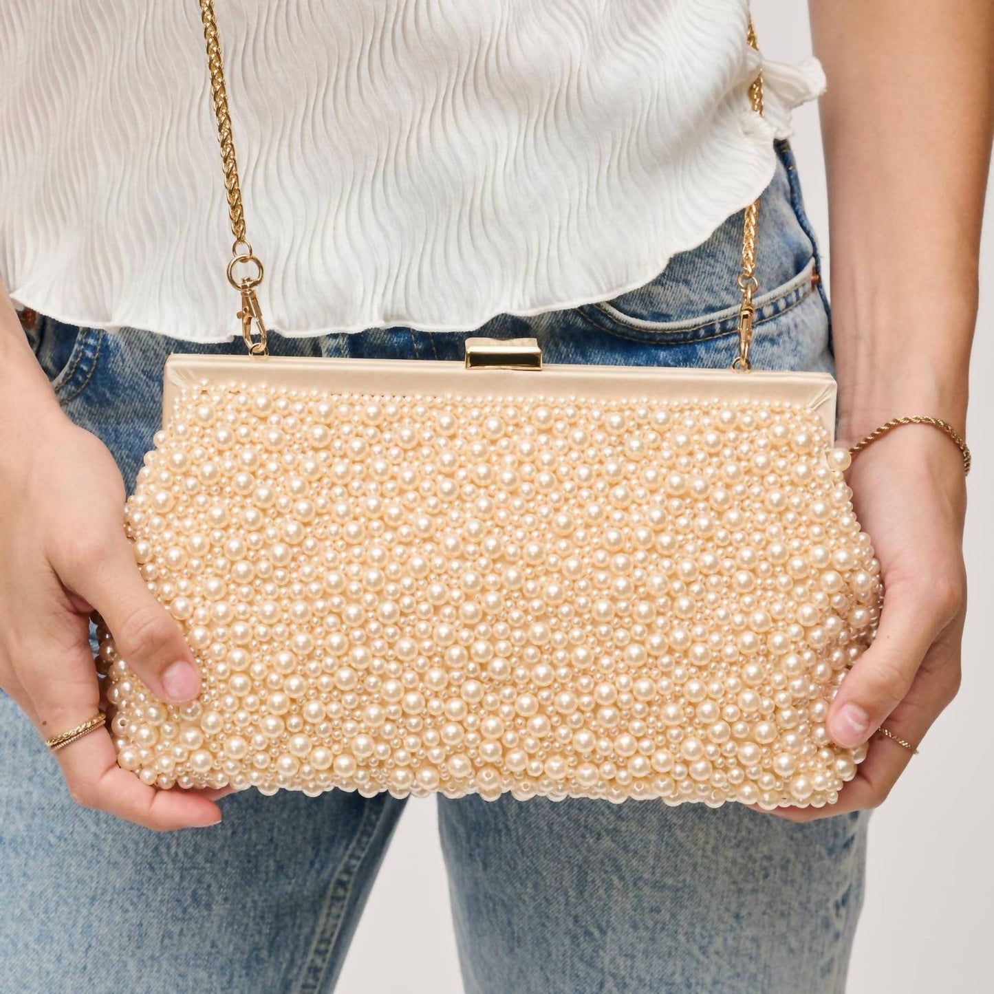 Women's Samira Beaded Evening Crossbody Bag