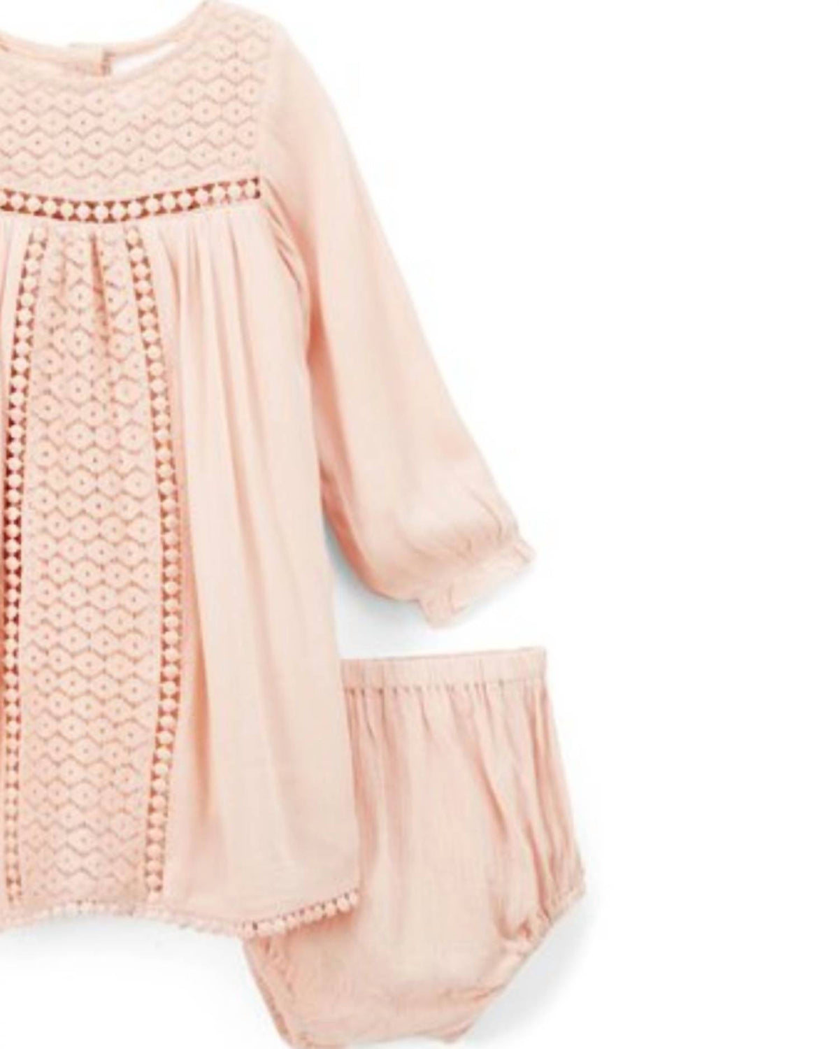 Girls Lace Detail Dress