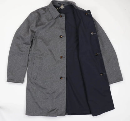 Kired - Reversible Cashmere Storm System Raincoat - Rack Hunt