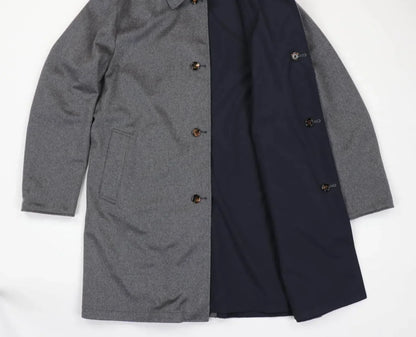 Kired - Reversible Cashmere Storm System Raincoat - Rack Hunt