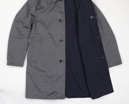 Kired - Reversible Cashmere Storm System Raincoat - Rack Hunt -