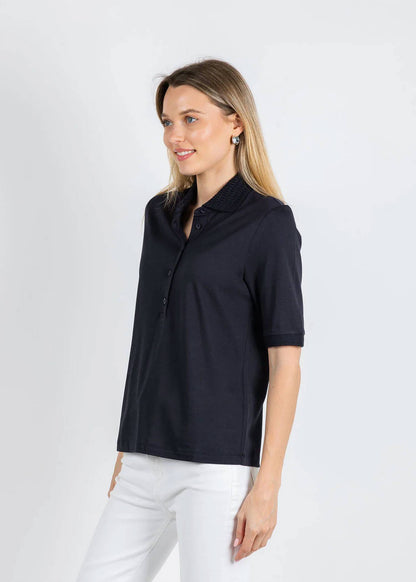 Crochet Collar Polo