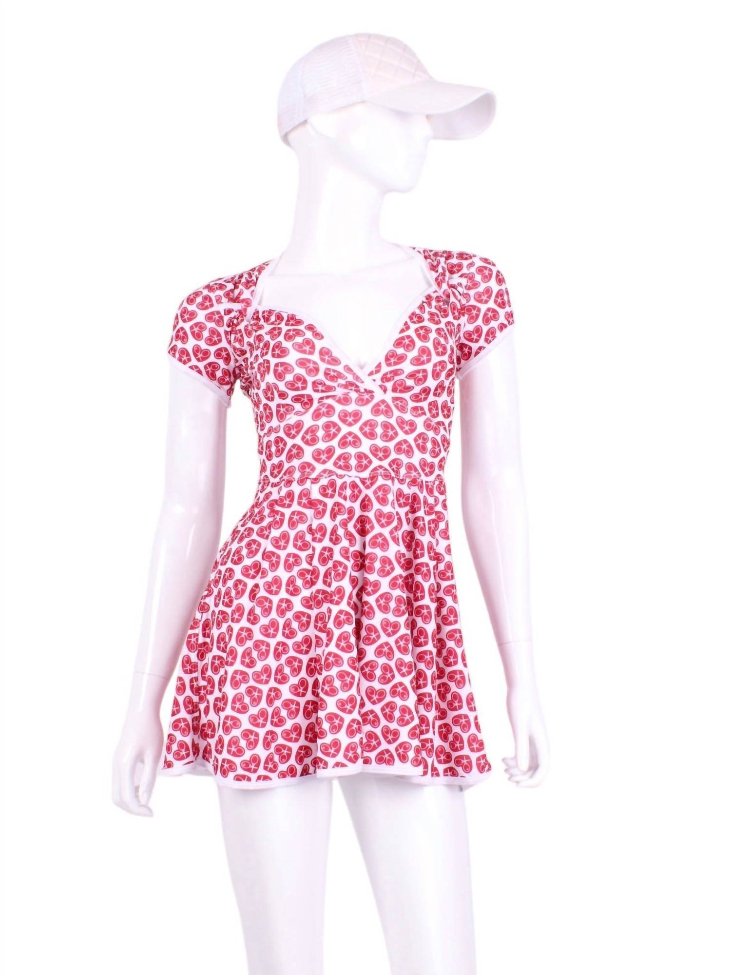 Love Love Tennis - Women's The Adeline Cocktail Mini Dress - Rack Hunt -