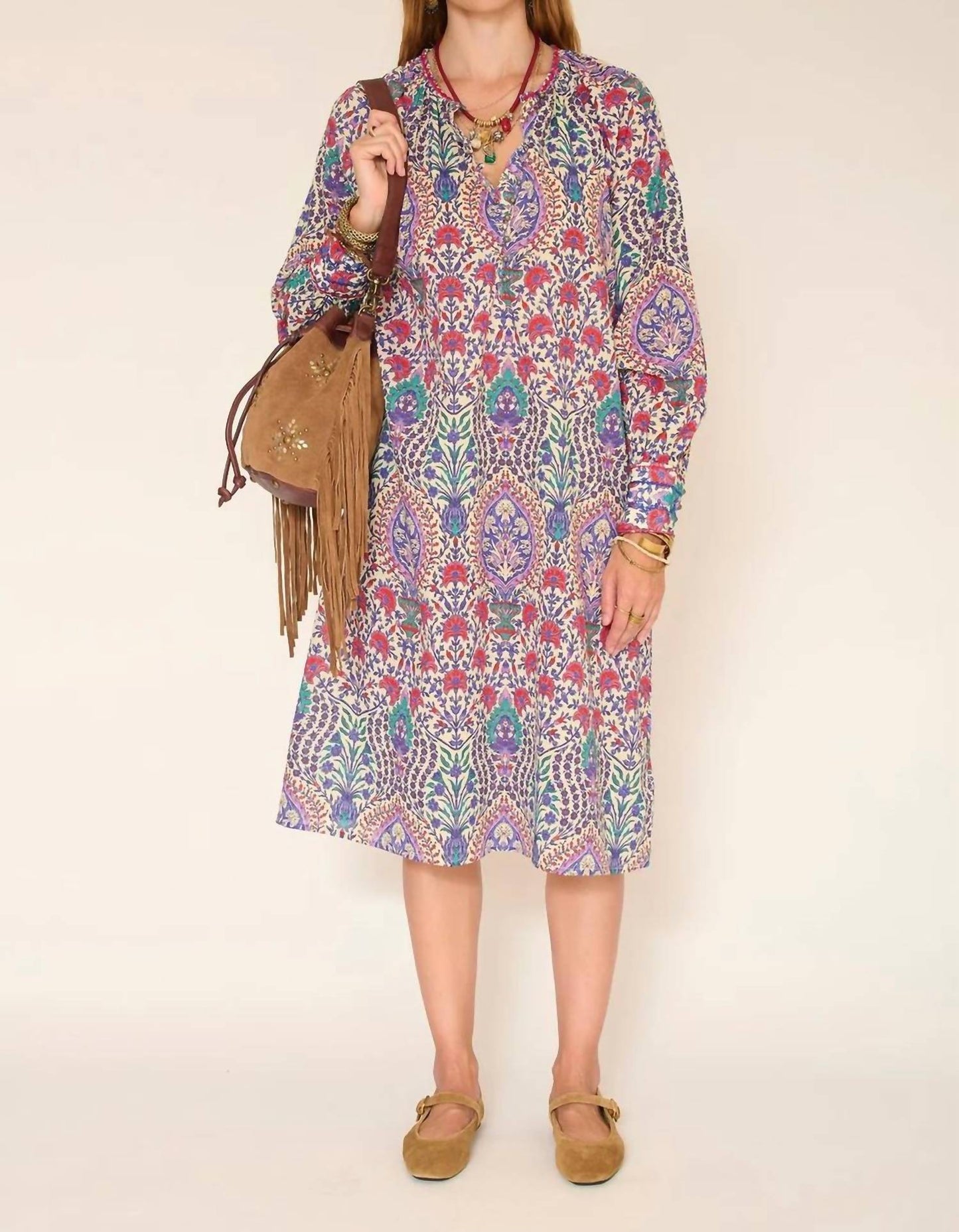 Riffy Midi Dress
