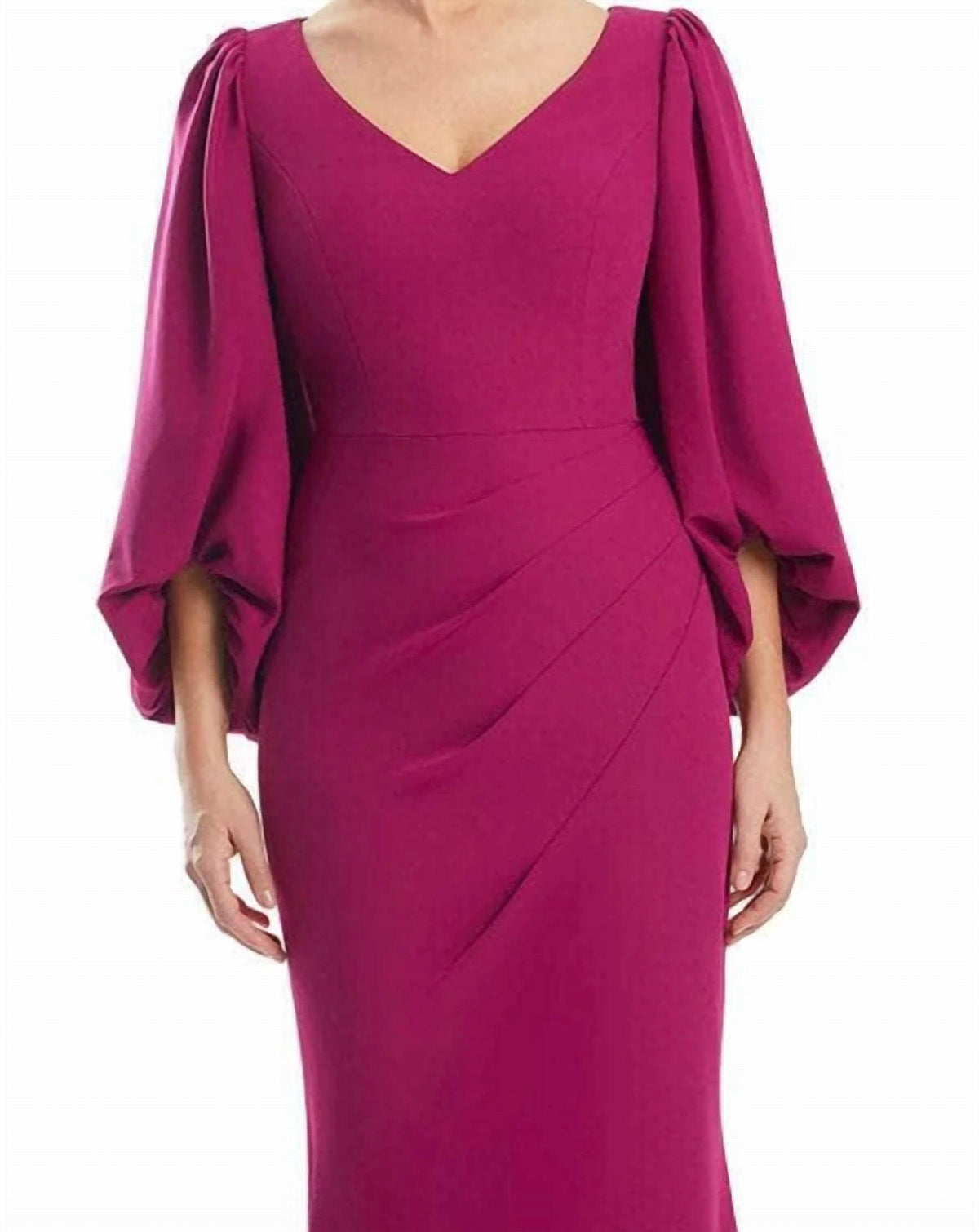 Balloon Sleeve Gown